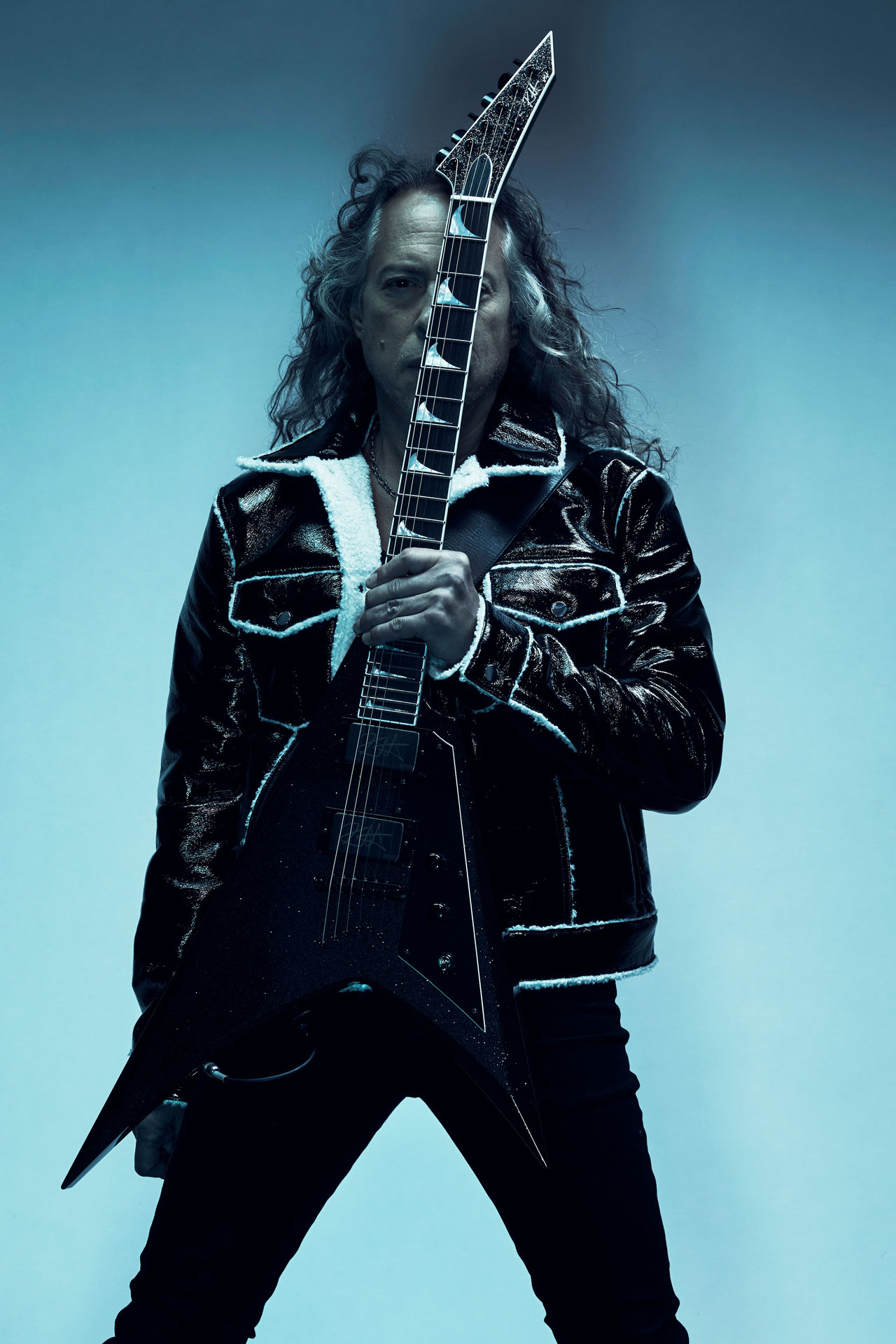 Photo of Metallica's Kirk Hammett by Tim Saccenti