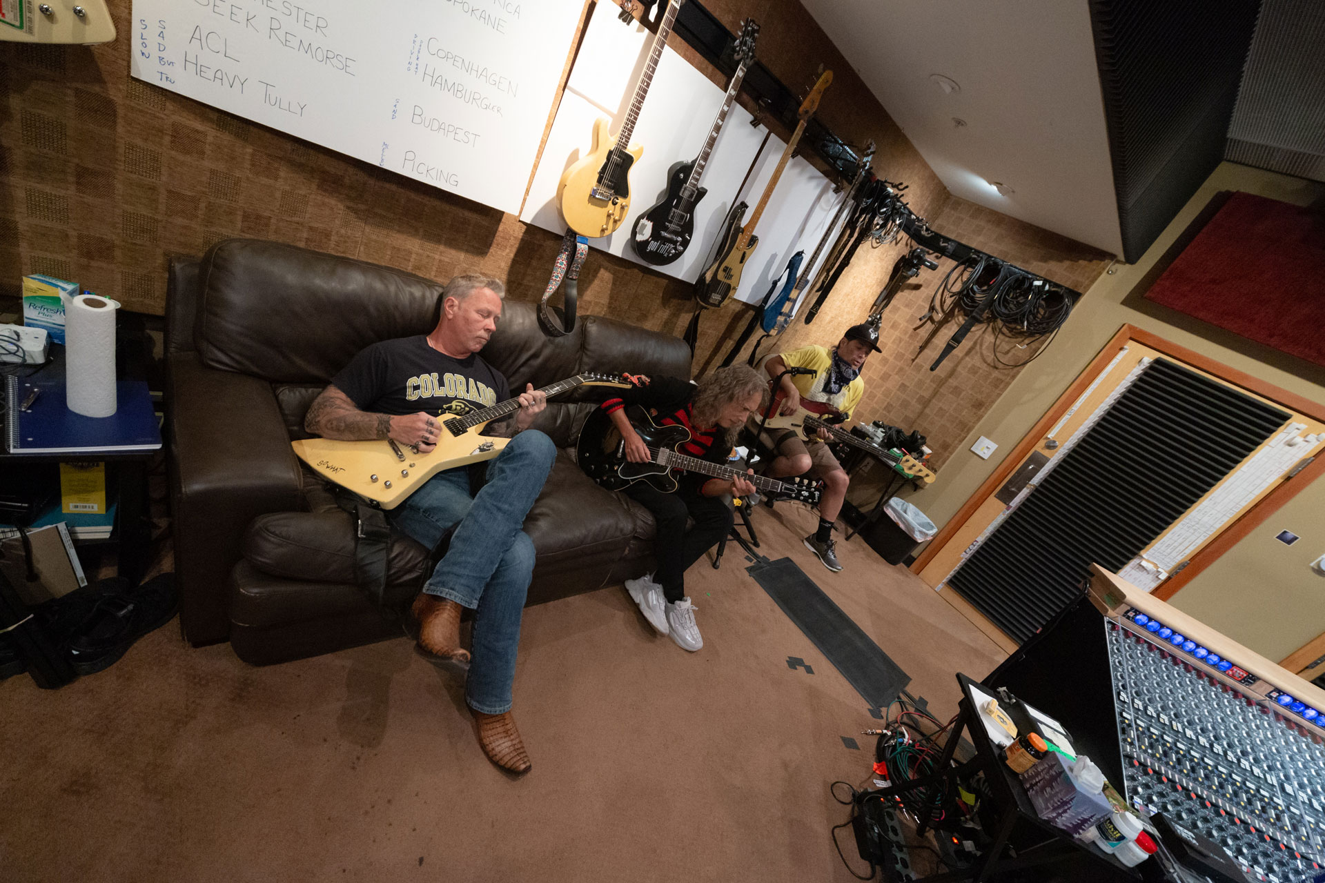 Photo of Metallica at HQ by Brett Murray